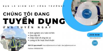 TUYỂN GIÁM SÁT CÔNG TRƯỜNG