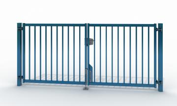 SLIDING GATE OR SWING GATE - CỔNG TRƯỢT NGANG HAY CỔNG CÁNH MỞ/ SLIDING GATE OR SWING GATE